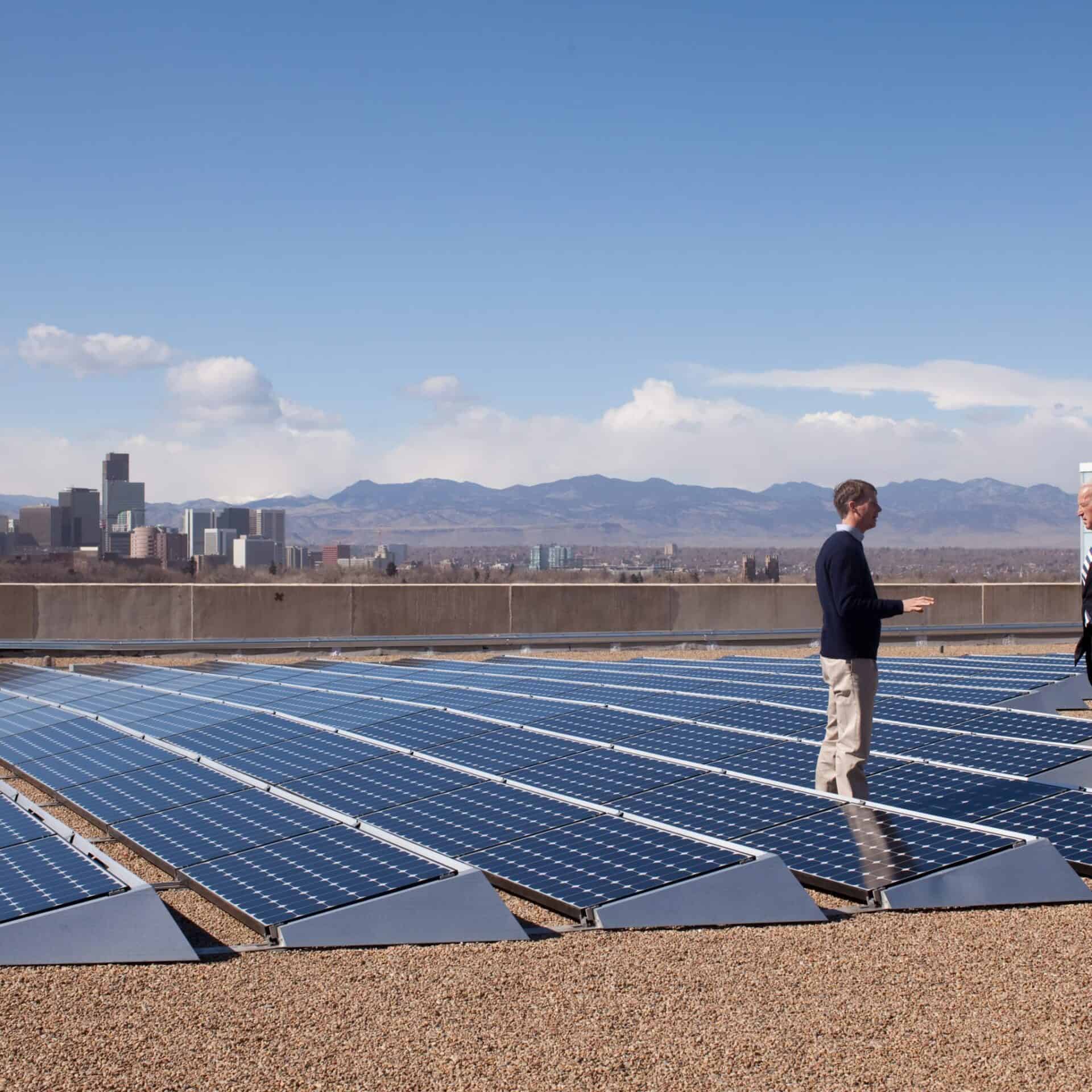 green business practices solar panels