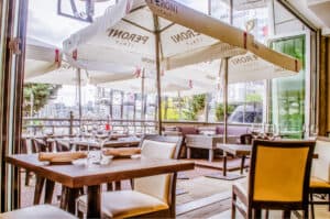 year-round outdoor dining