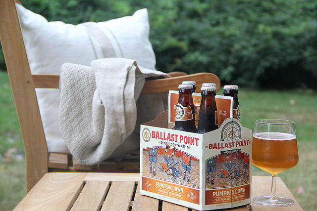 Ballast Point Pumpkin Beer is a Fall season favorite, perfect for cool autumn nights with friends